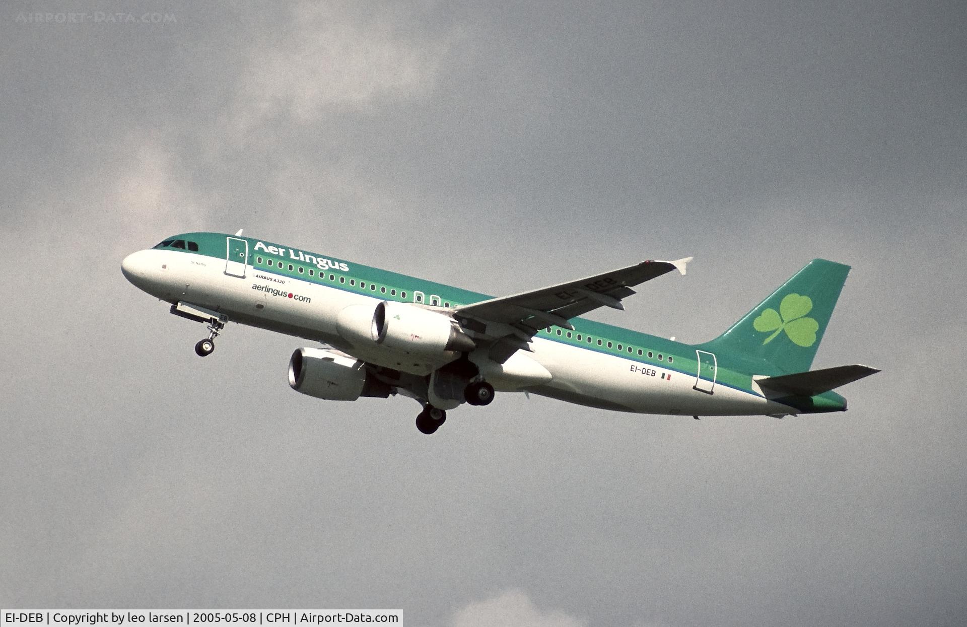 EI-DEB, 2004 Airbus A320-214 C/N 2206, Copenhagen 8.5.2005