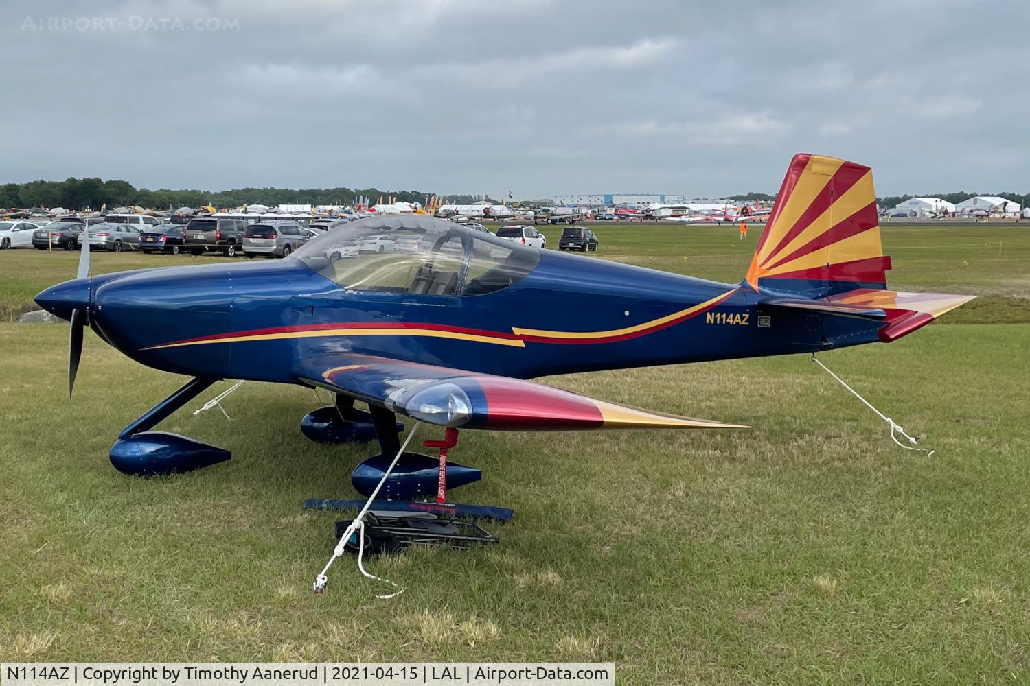 N114AZ, 2019 Vans RV-14A C/N 140304, 2019 Vans RV-14A, c/n: 140304, Sun n Fun 2021