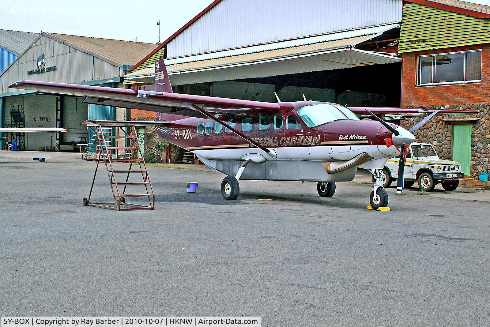 5Y-BOX, 1996 Cessna 208B Grand Caravan C/N 208B0500, 5Y-BOX   Cessna 208B Grand Caravan [208B-0500] (East African Air Charters)  Nairobi-Wilson~5Y 07/10/2010