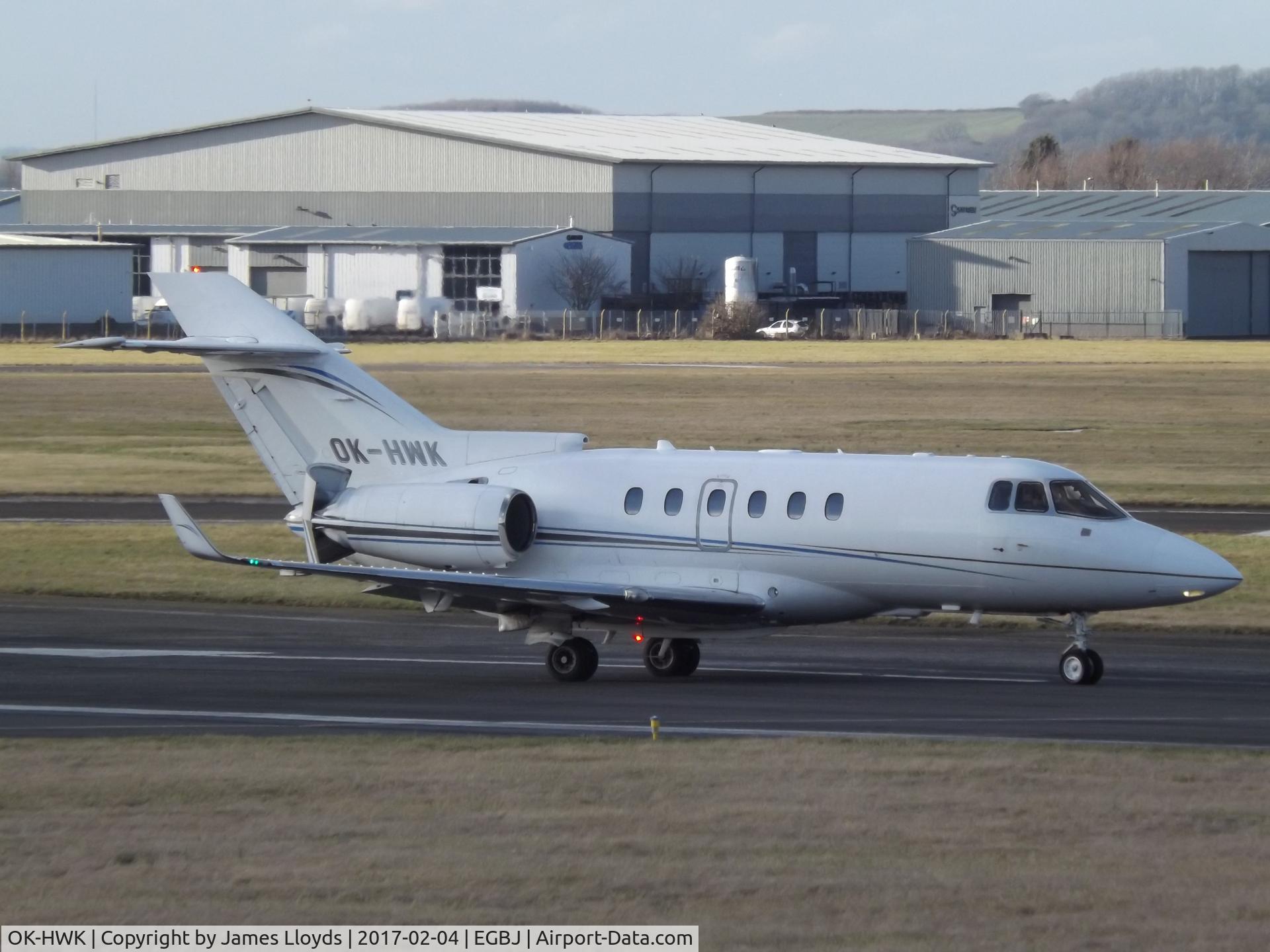 OK-HWK, 2007 Hawker Beechcraft 900XP C/N HA-0018, At Gloucestershire Airport.