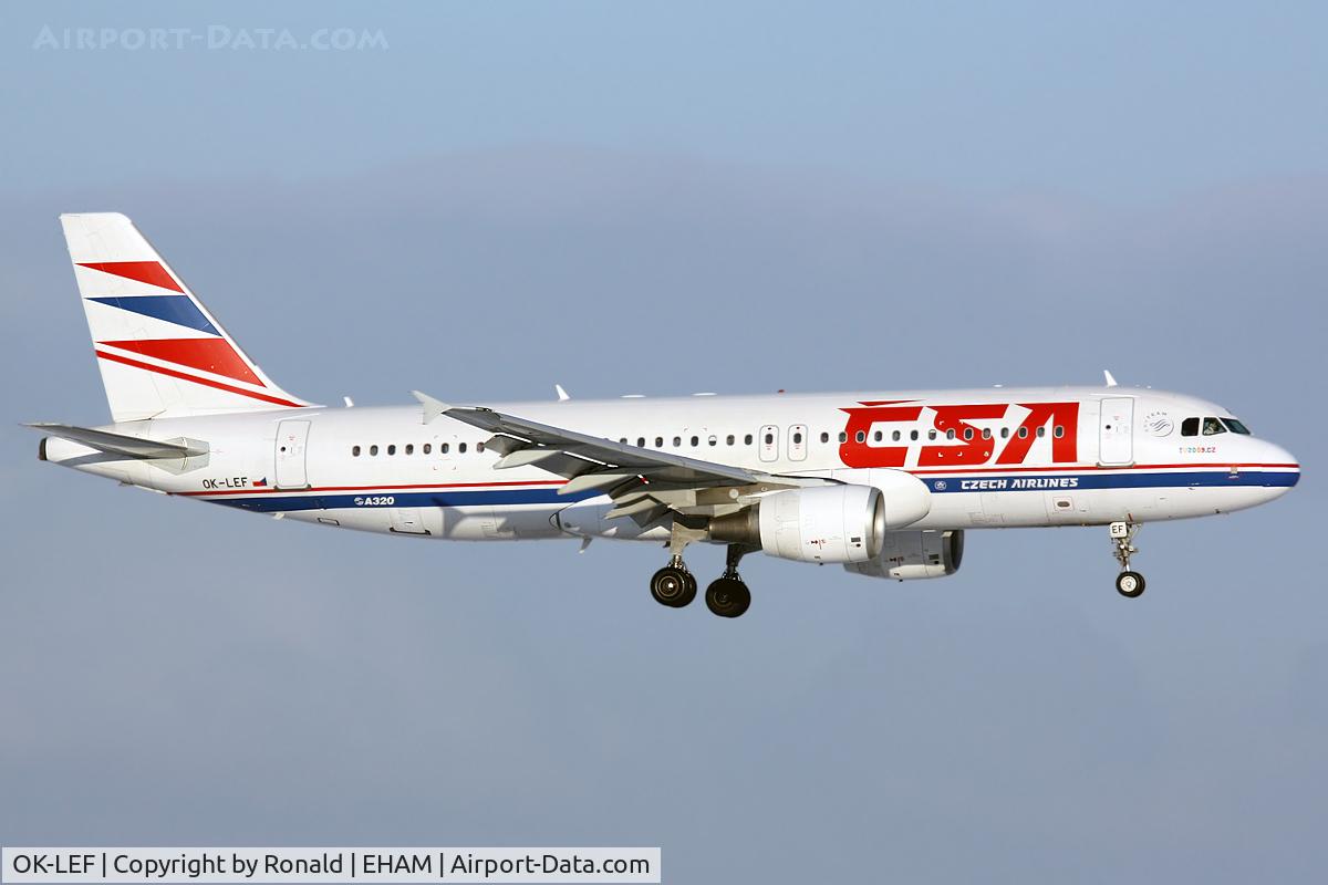 OK-LEF, 2006 Airbus A320-214 C/N 2758, at spl