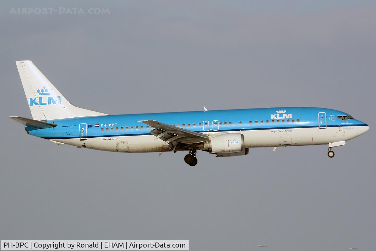 PH-BPC, 1989 Boeing 737-4Y0 C/N 24468, at spl