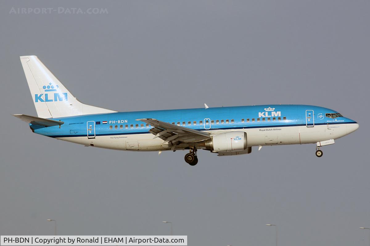 PH-BDN, 1988 Boeing 737-306 C/N 24261, at spl