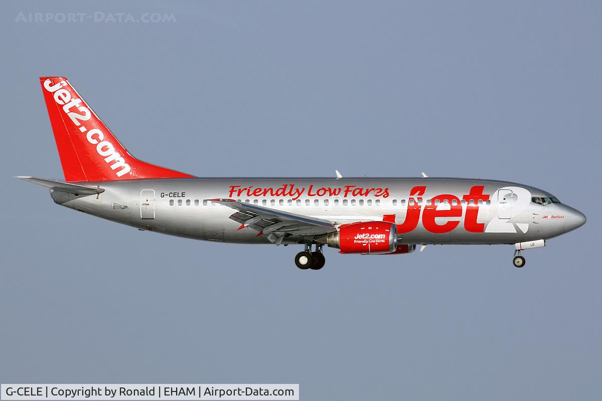 G-CELE, 1988 Boeing 737-33A C/N 24029, at spl