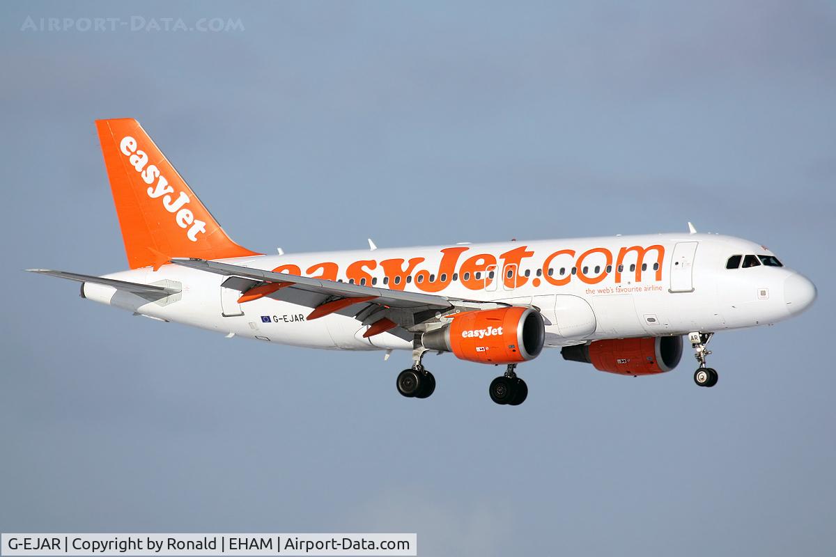G-EJAR, 2005 Airbus A319-111 C/N 2412, at spl