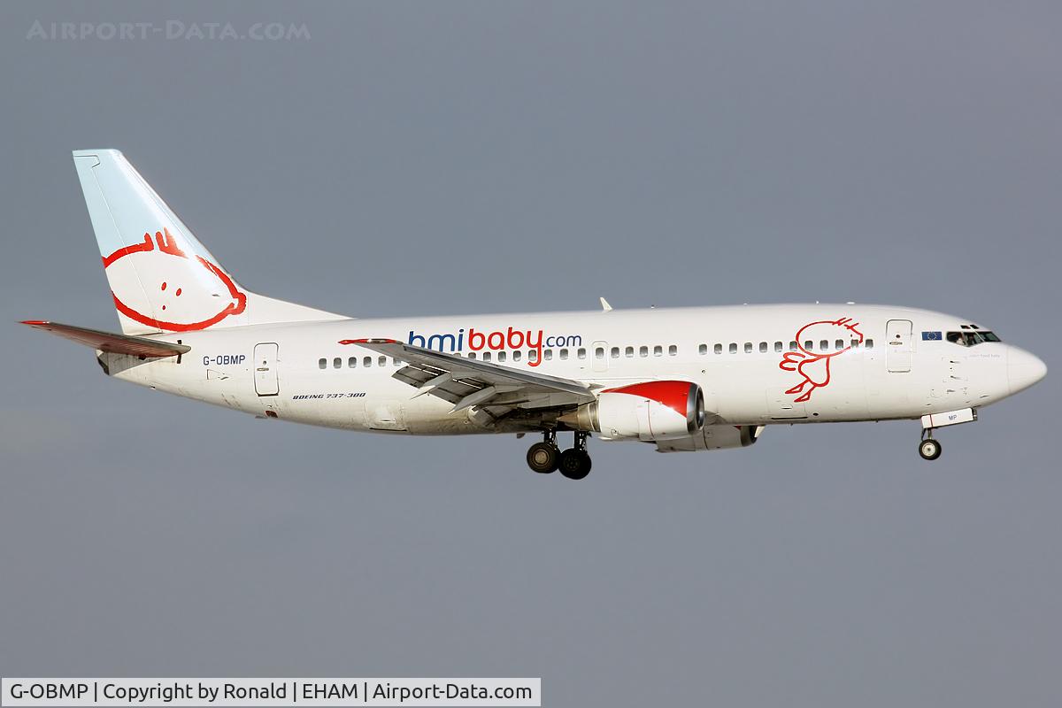 G-OBMP, 1992 Boeing 737-3Q8 C/N 24963, at spl