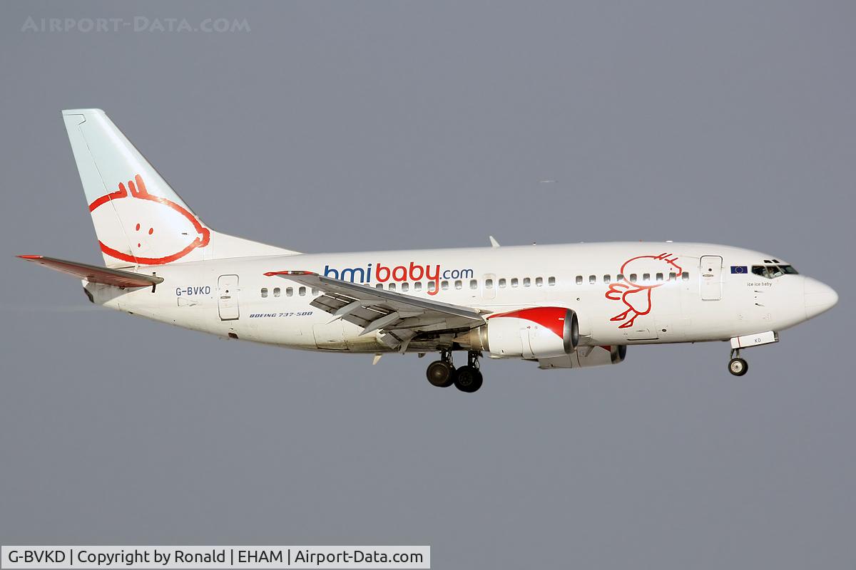 G-BVKD, 1992 Boeing 737-59D C/N 26421, at spl