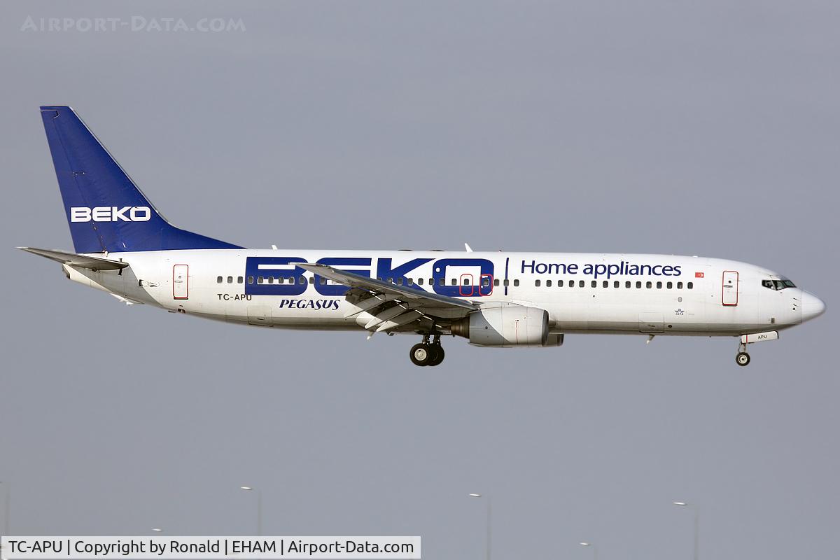 TC-APU, 2001 Boeing 737-82R C/N 29344, at spl