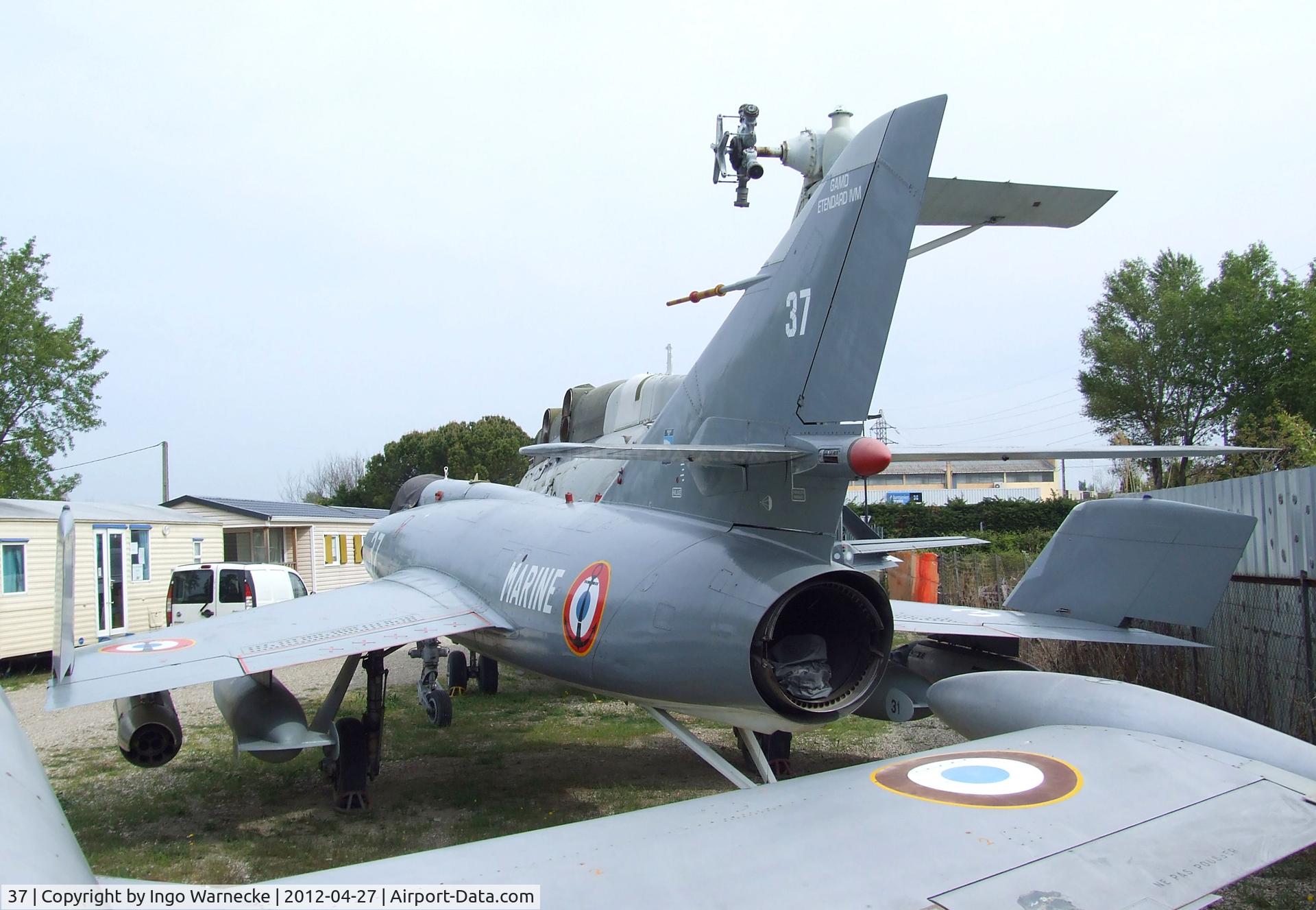 37, Dassault Etendard IV.M C/N 37, Dassault Etendard IV M at the Musee Aeronautique, Orange