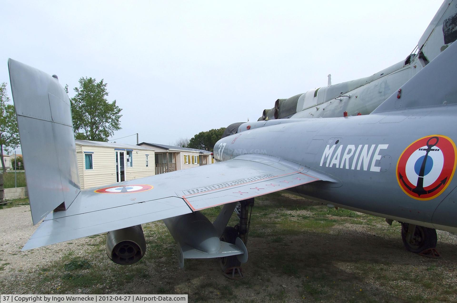 37, Dassault Etendard IV.M C/N 37, Dassault Etendard IV M at the Musee Aeronautique, Orange