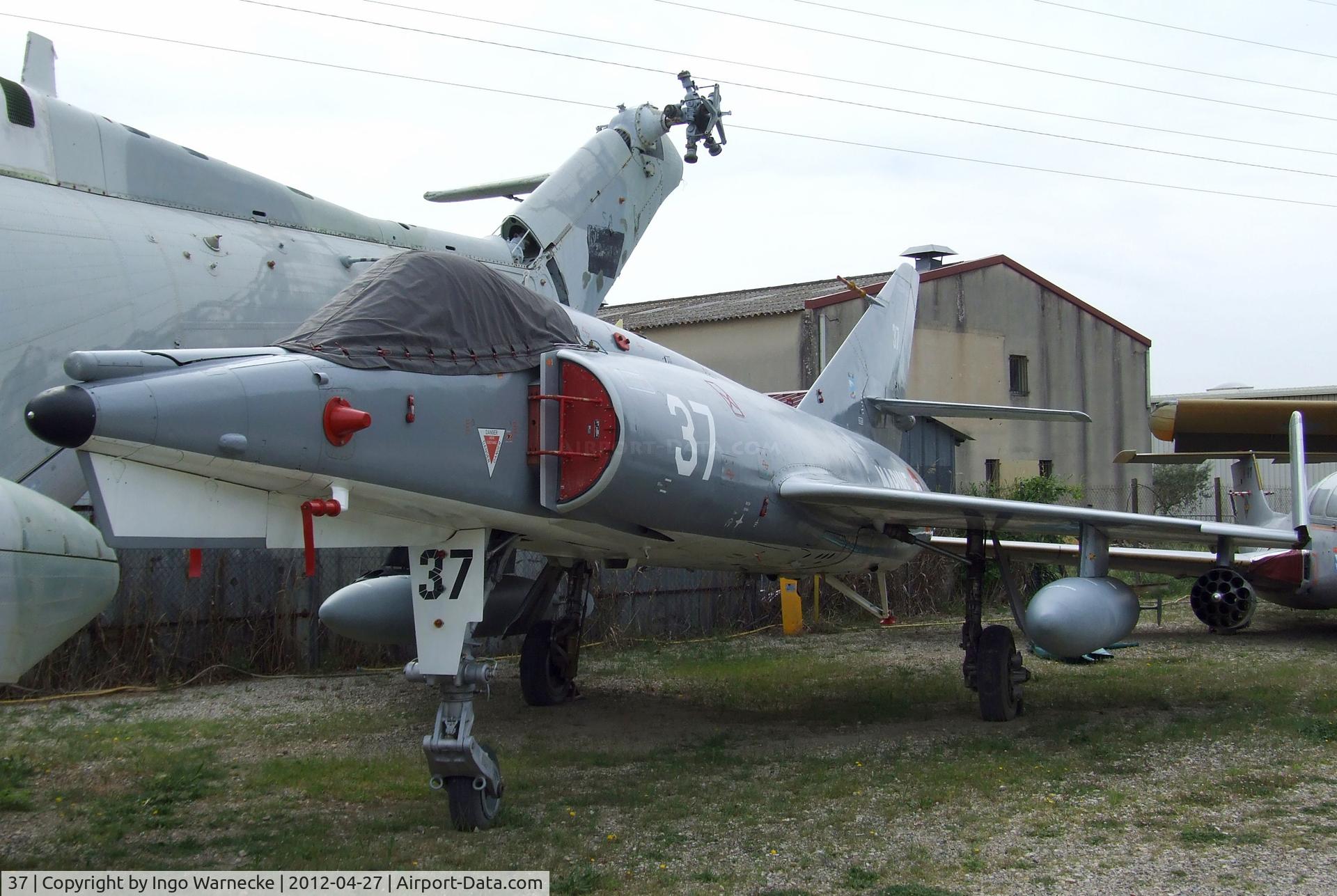 37, Dassault Etendard IV.M C/N 37, Dassault Etendard IV M at the Musee Aeronautique, Orange
