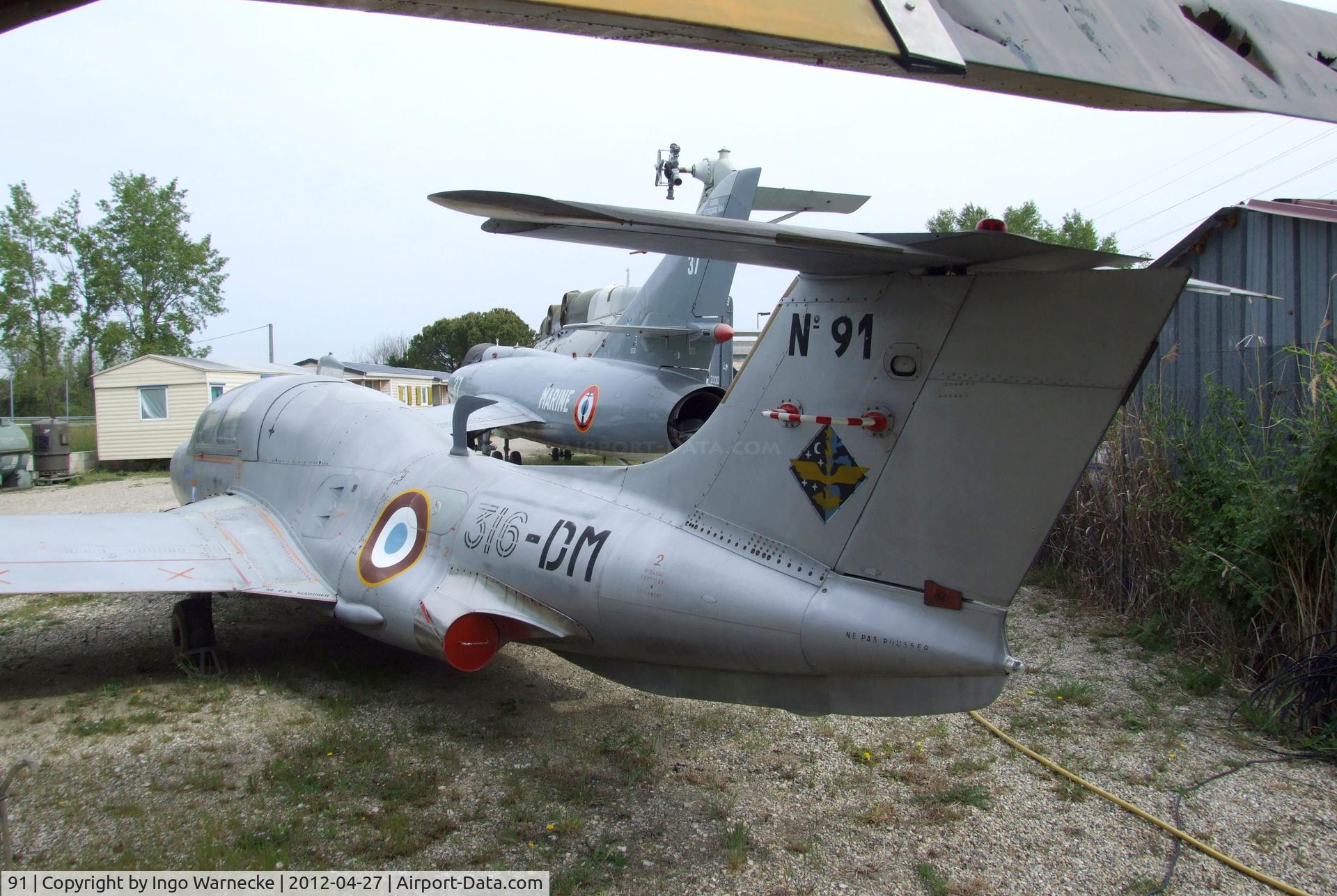 91, 1961 Morane-Saulnier MS.760 Paris C/N 91, Morane-Saulnier MS.760 Paris at the Musee Aeronautique, Orange