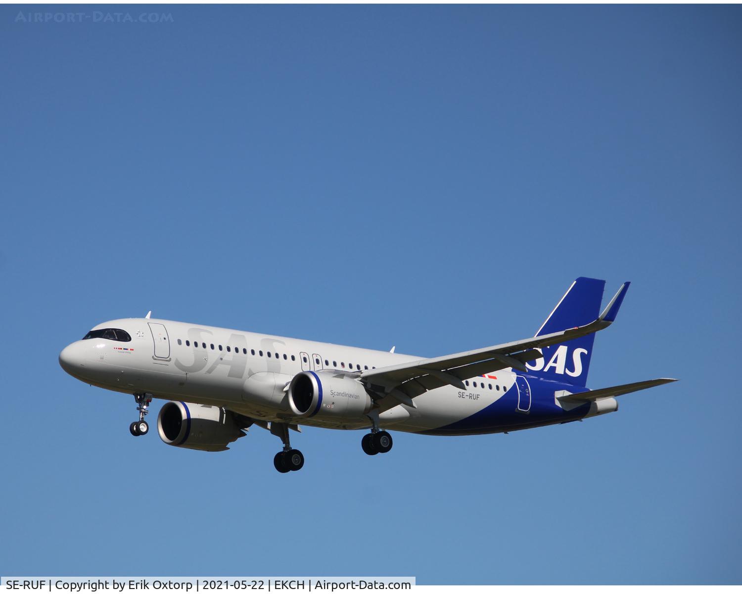 SE-RUF, 2020 Airbus A320-251N C/N 10265, SE-RUF landing rw 22L