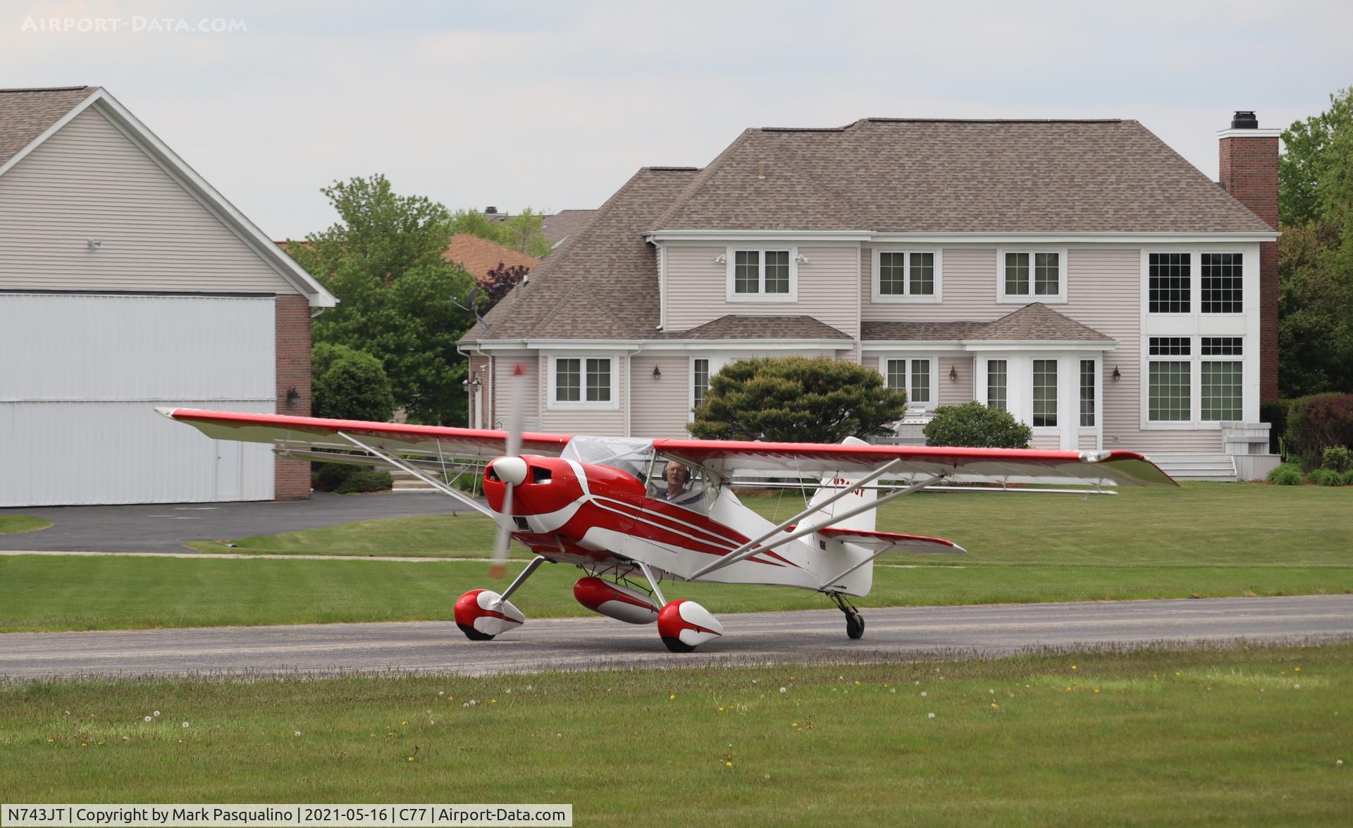 N743JT, 1998 Skystar Kitfox Series 5 C/N S9501-0091, Kitfox Series 5
