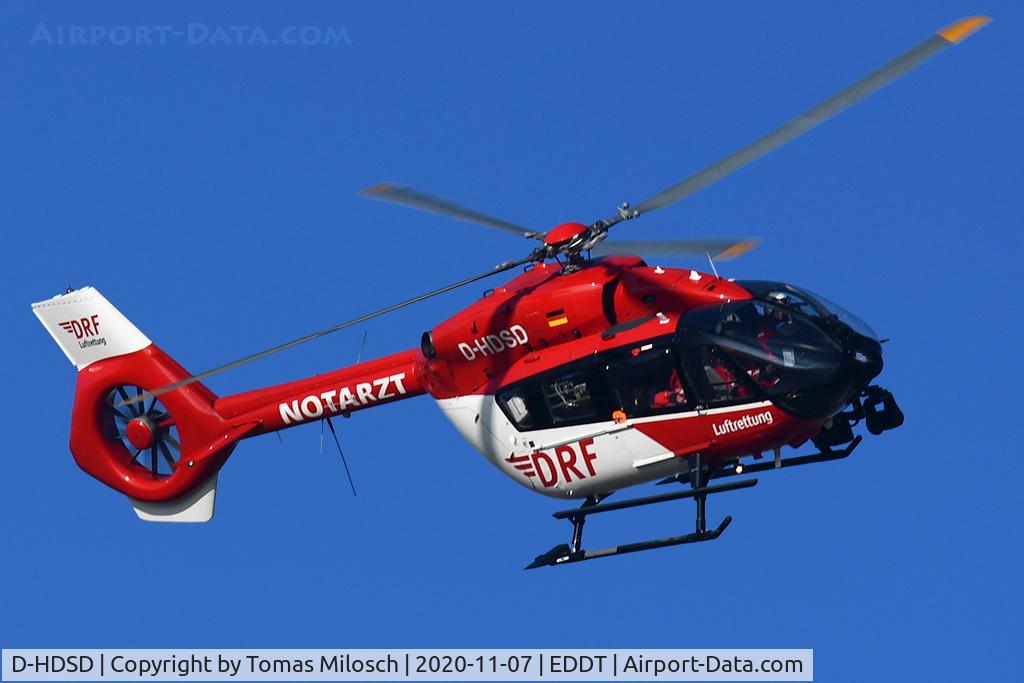 D-HDSD, 2014 Airbus Helicopters EC-145T-2 (BK-117D-2) C/N 20004, Last operating day at the airport Berlin-Tegel (TXL)