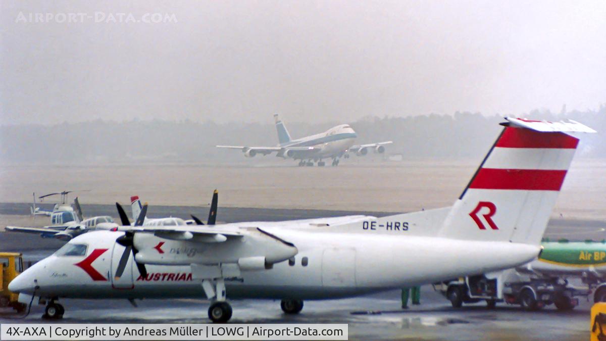 4X-AXA, 1971 Boeing 747-258B C/N 20135-140, Arriving from Tel Aviv.