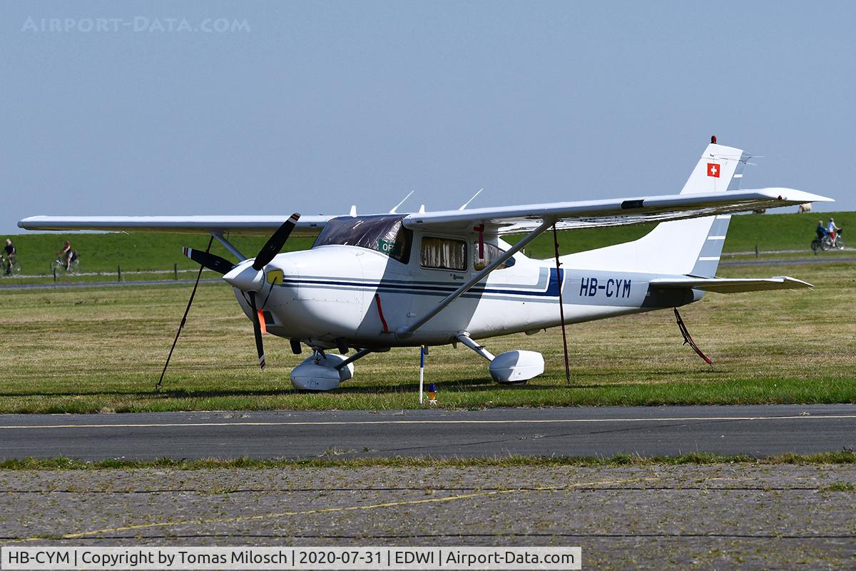 HB-CYM, 1998 Cessna 182S Skylane C/N 18280312, Wilhelmshaven Mariensiel (WVN/EDWI)