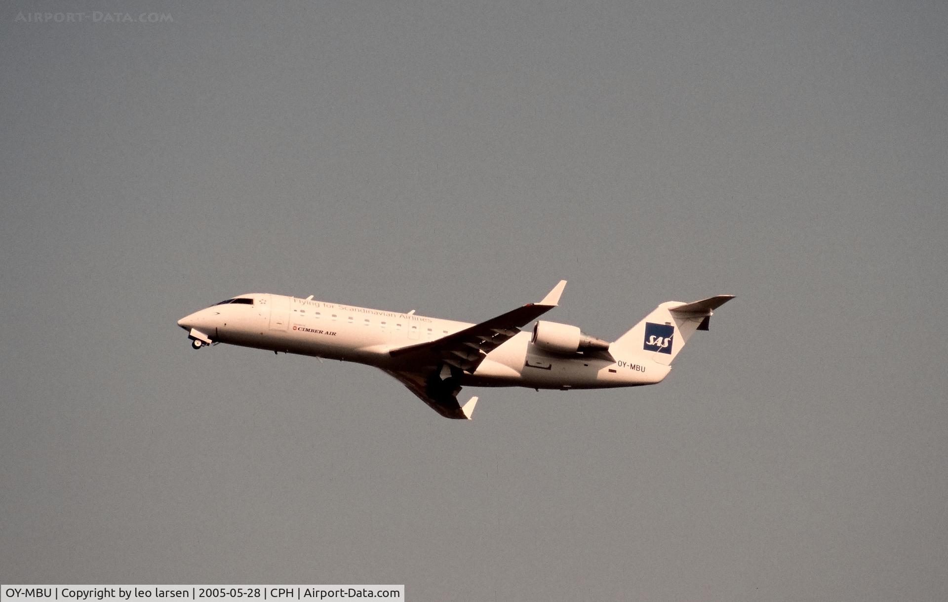 OY-MBU, 2000 Canadair CRJ-200LR (CL-600-2B19) C/N 7373, Copenhagen 28.5.2005