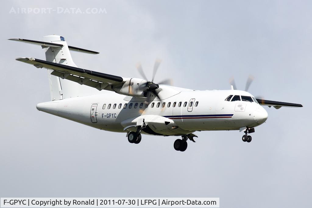 F-GPYC, 1996 ATR 42-500 C/N 484, at cdg