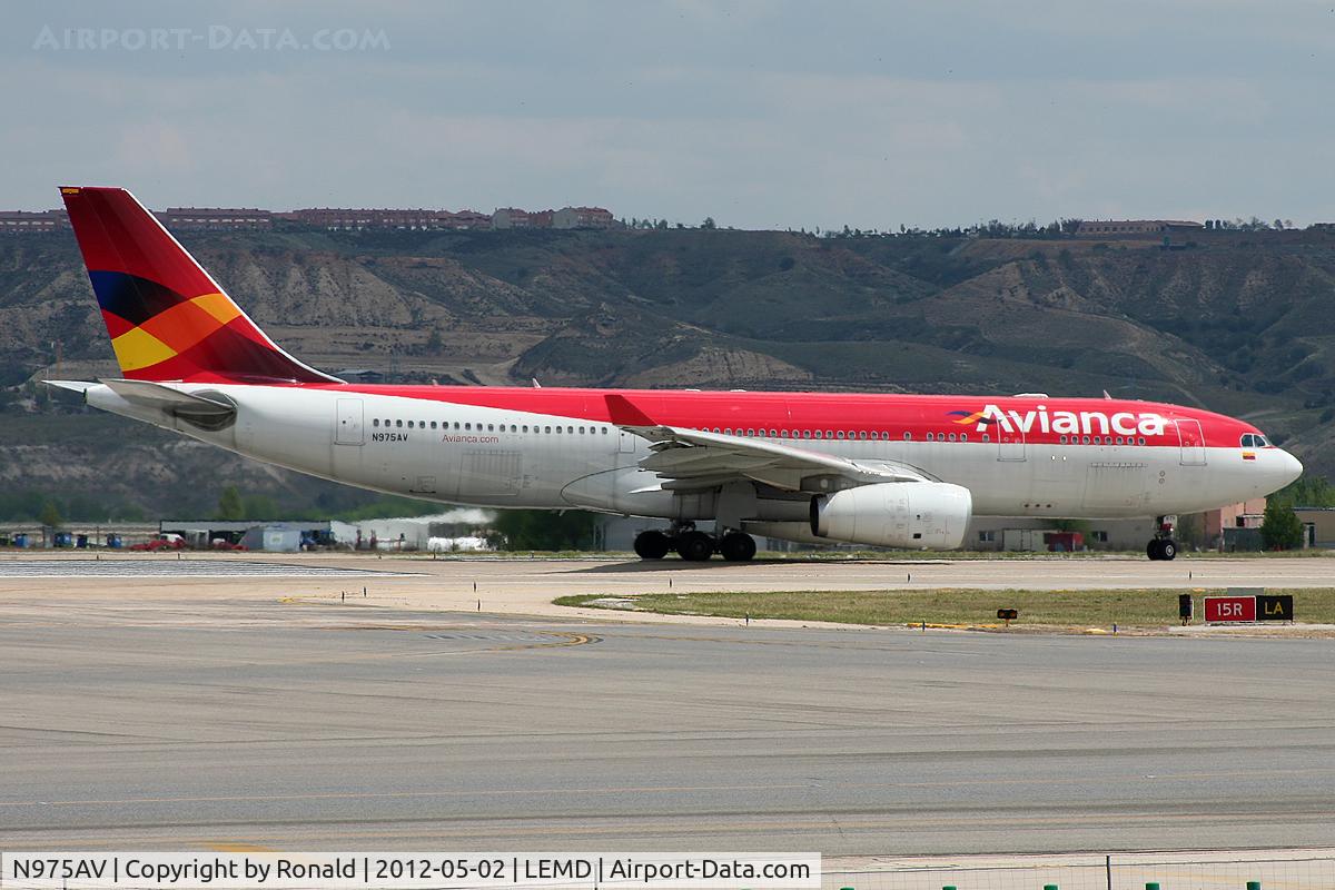 N975AV, 2011 Airbus A330-243 C/N 1224, at mad