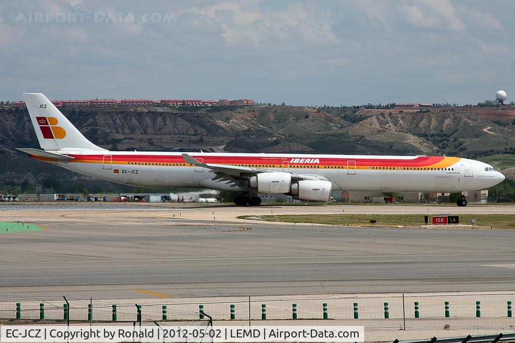 EC-JCZ, 2005 Airbus A340-642 C/N 619, at mad