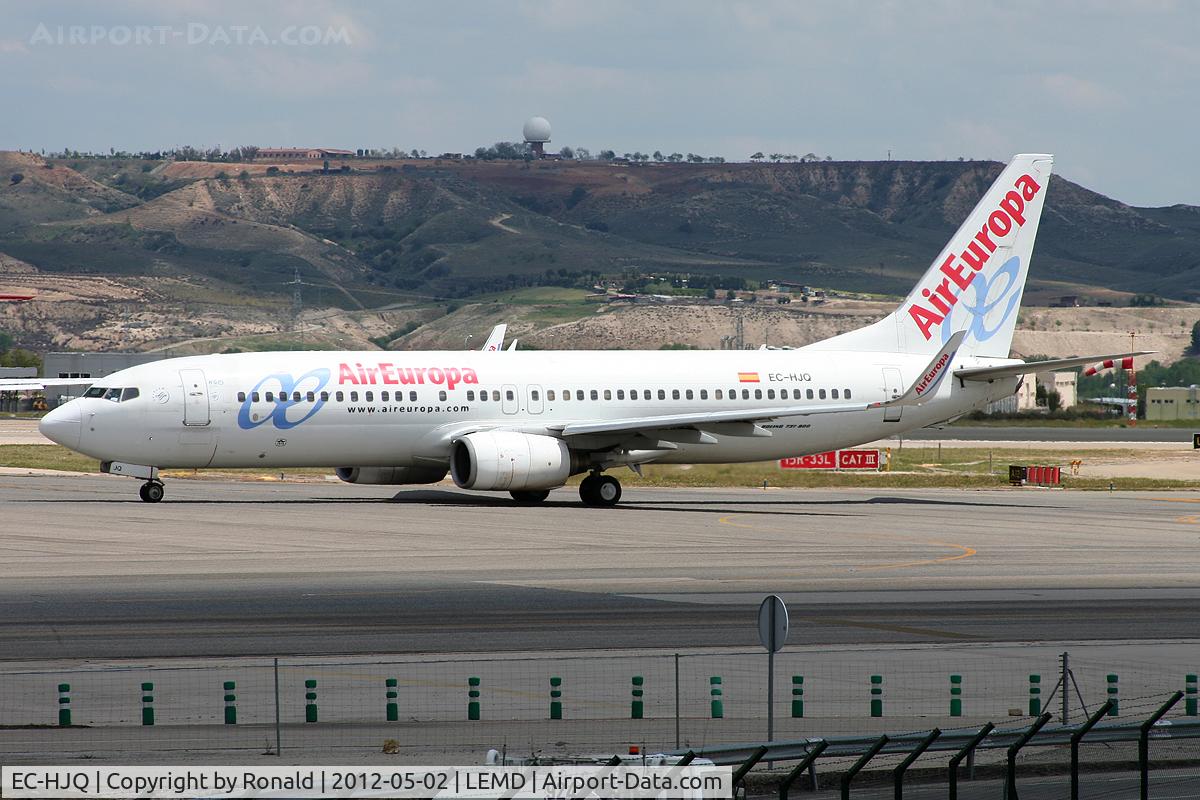 EC-HJQ, 2000 Boeing 737-85P C/N 28387, at mad