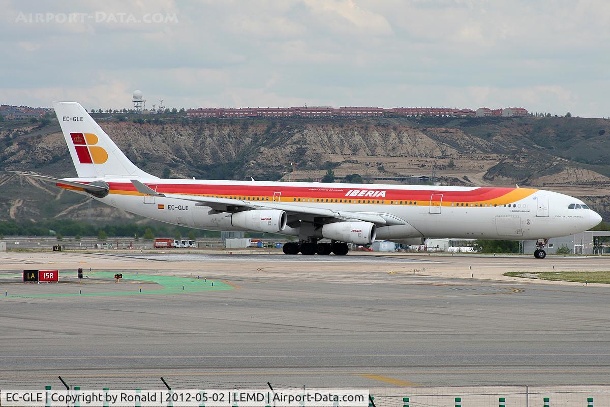 EC-GLE, 1996 Airbus A340-313 C/N 146, at mad