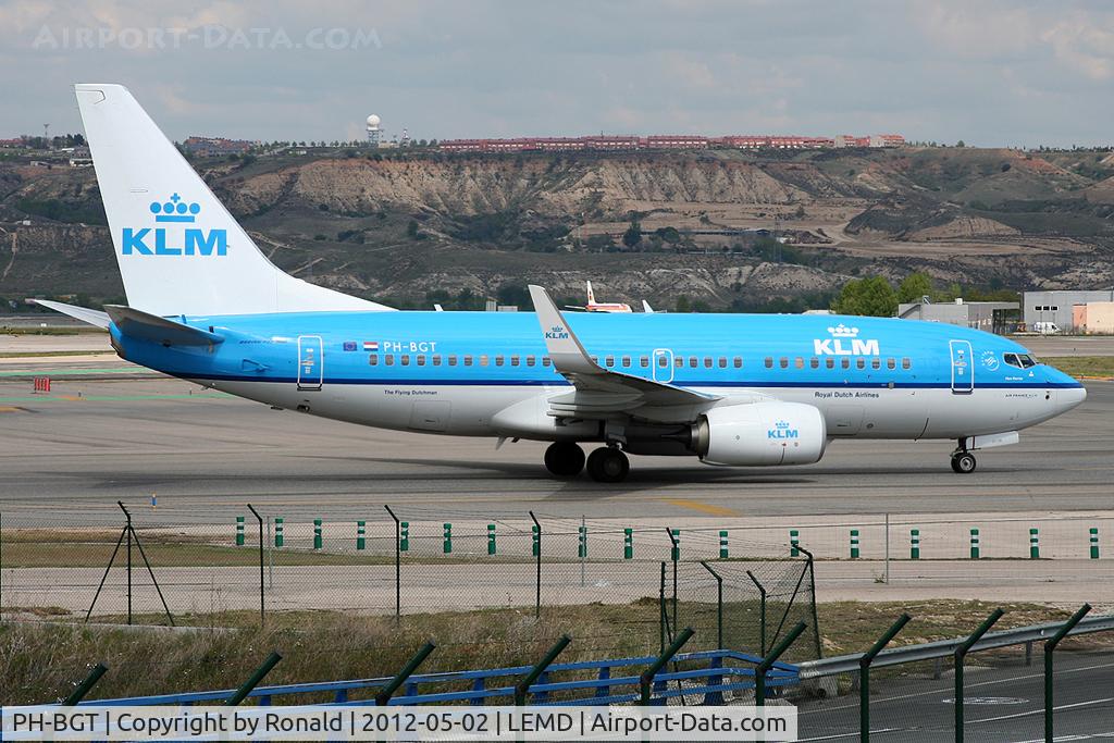 PH-BGT, 2011 Boeing 737-7K2 C/N 38634, at mad