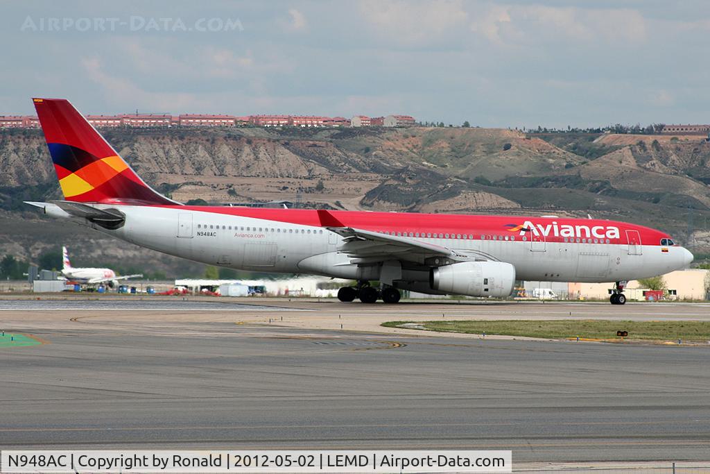 N948AC, 2008 Airbus A330-243 C/N 948, at mad