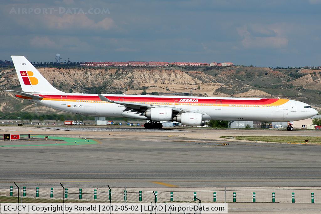 EC-JCY, 2005 Airbus A340-642 C/N 617, at mad