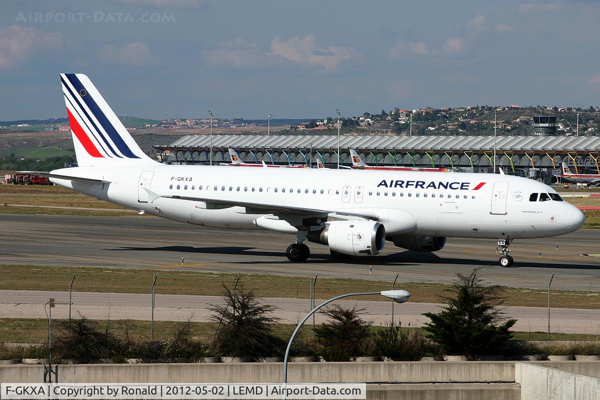 F-GKXA, 1991 Airbus A320-211 C/N 287, at mad