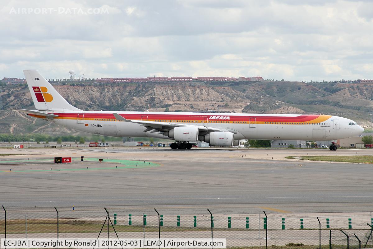 EC-JBA, 2004 Airbus A340-642 C/N 606, at mad