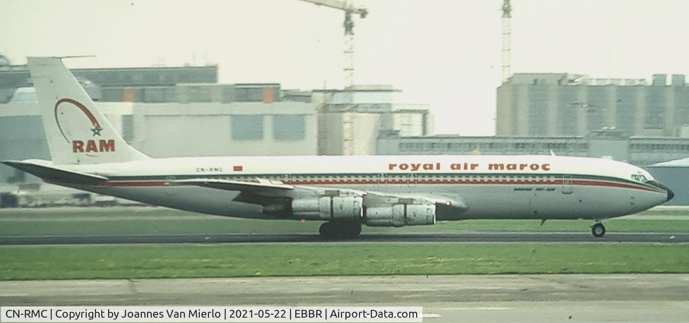 CN-RMC, 1968 Boeing 707-351C C/N 19774, scan from slide
