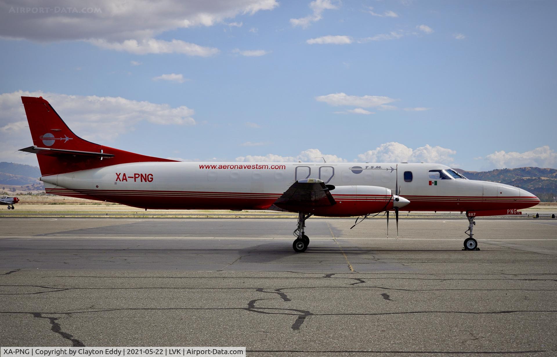 XA-PNG, 1987 Fairchild SA-227AC Metro III C/N AC-687B, Livermore Airport California 2021.
