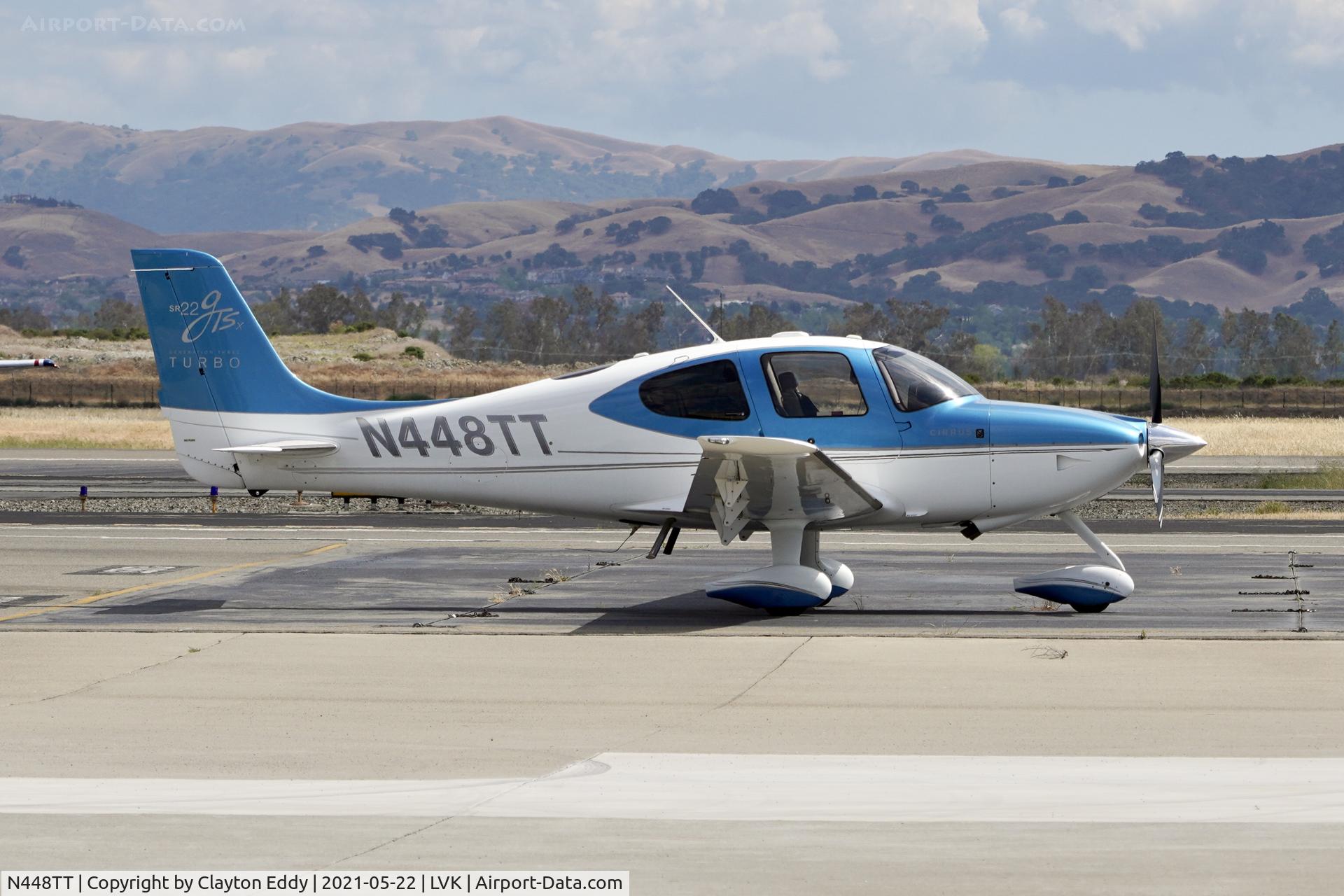 N448TT, 2008 Cirrus SR22 G3 GTSX Turbo C/N 3073, Livermore Airport California 2021.
