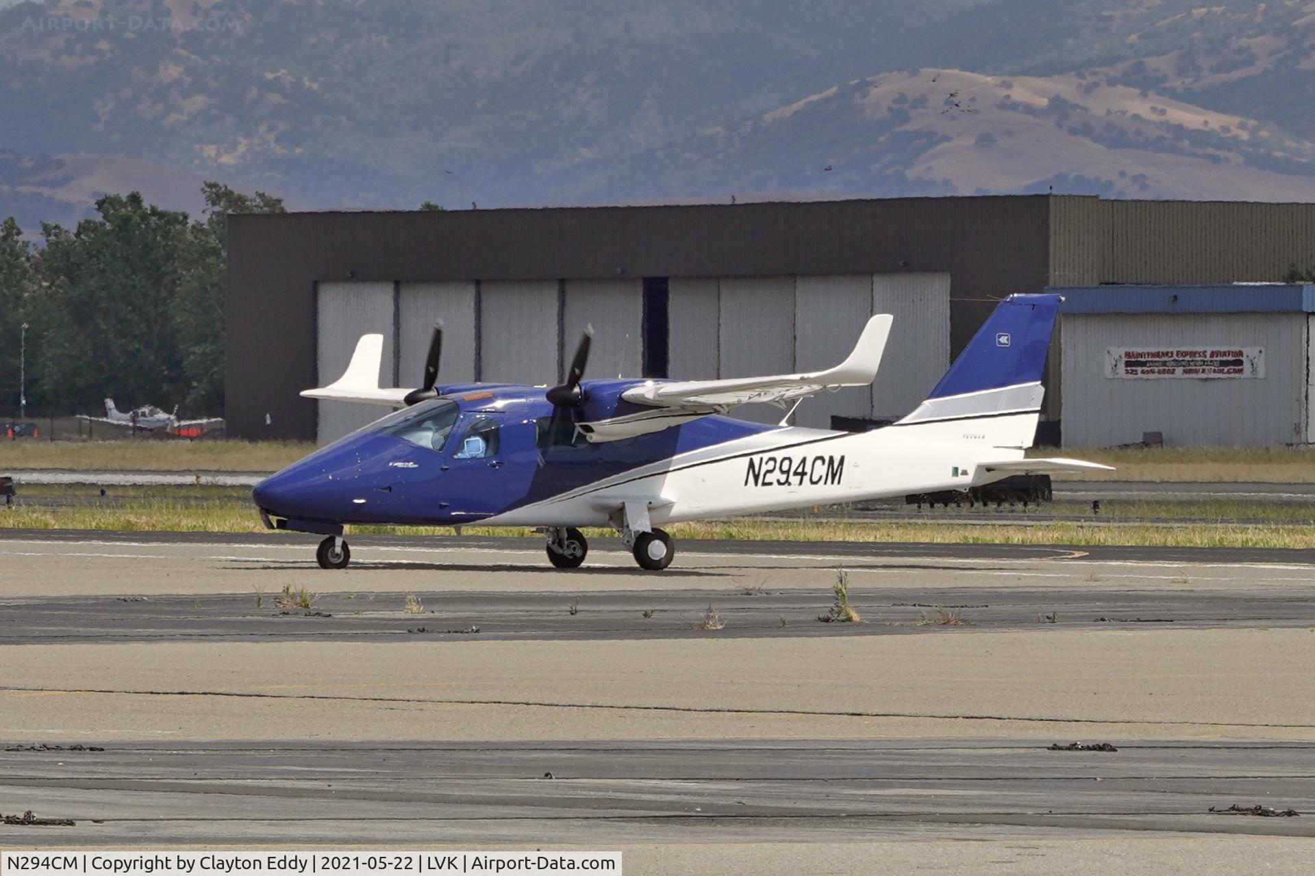 N294CM, 2019 Tecnam P-2006T C/N 294/US, Livermore Airport California 2021.