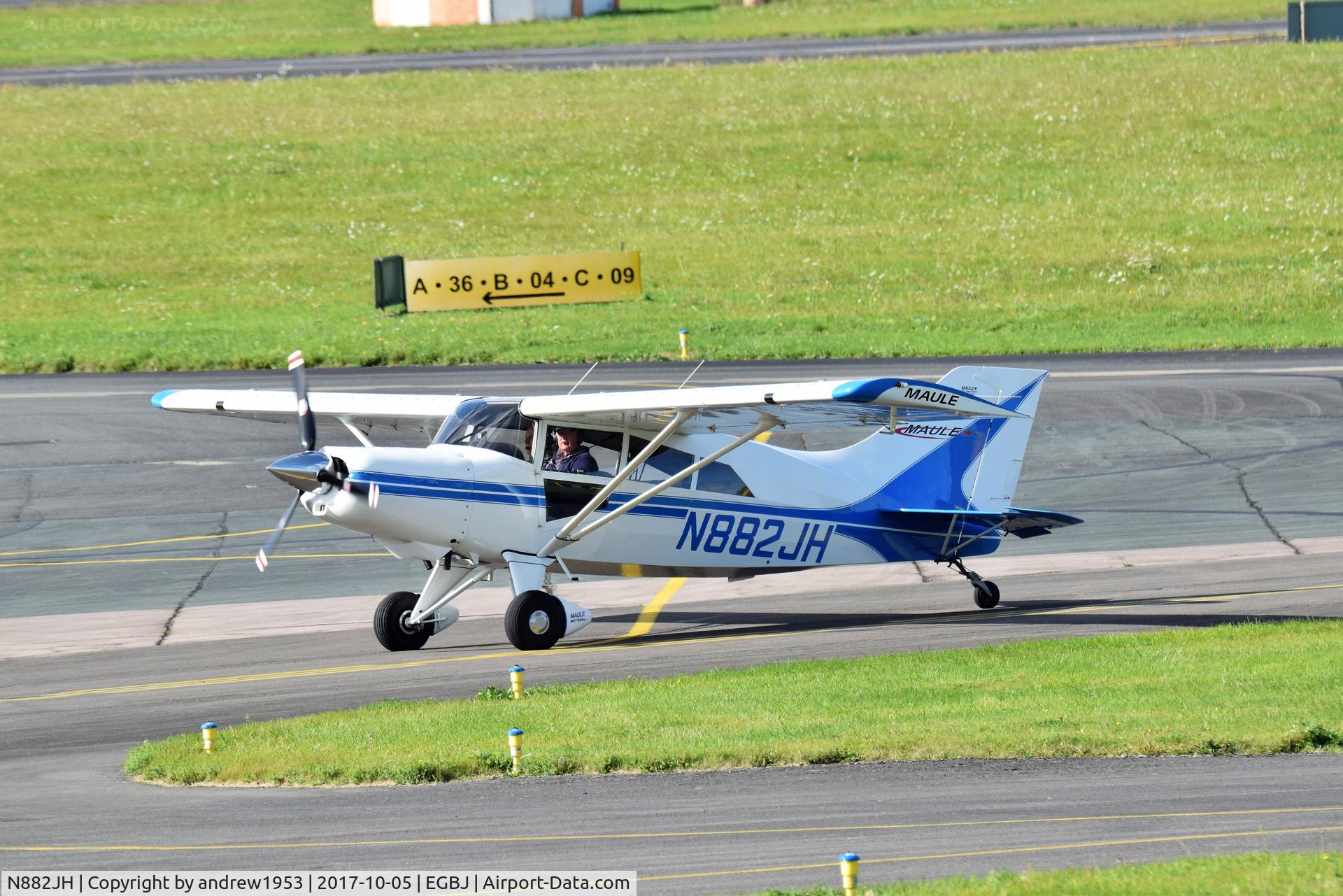 N882JH, 1999 Maule M-7-235B Super Rocket C/N 23056C, N882JH at Gloucestershire Airport.