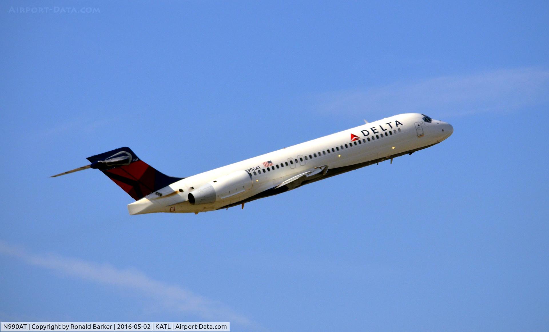 N990AT, 2001 Boeing 717-200 C/N 55134, Takeoff Atlanta