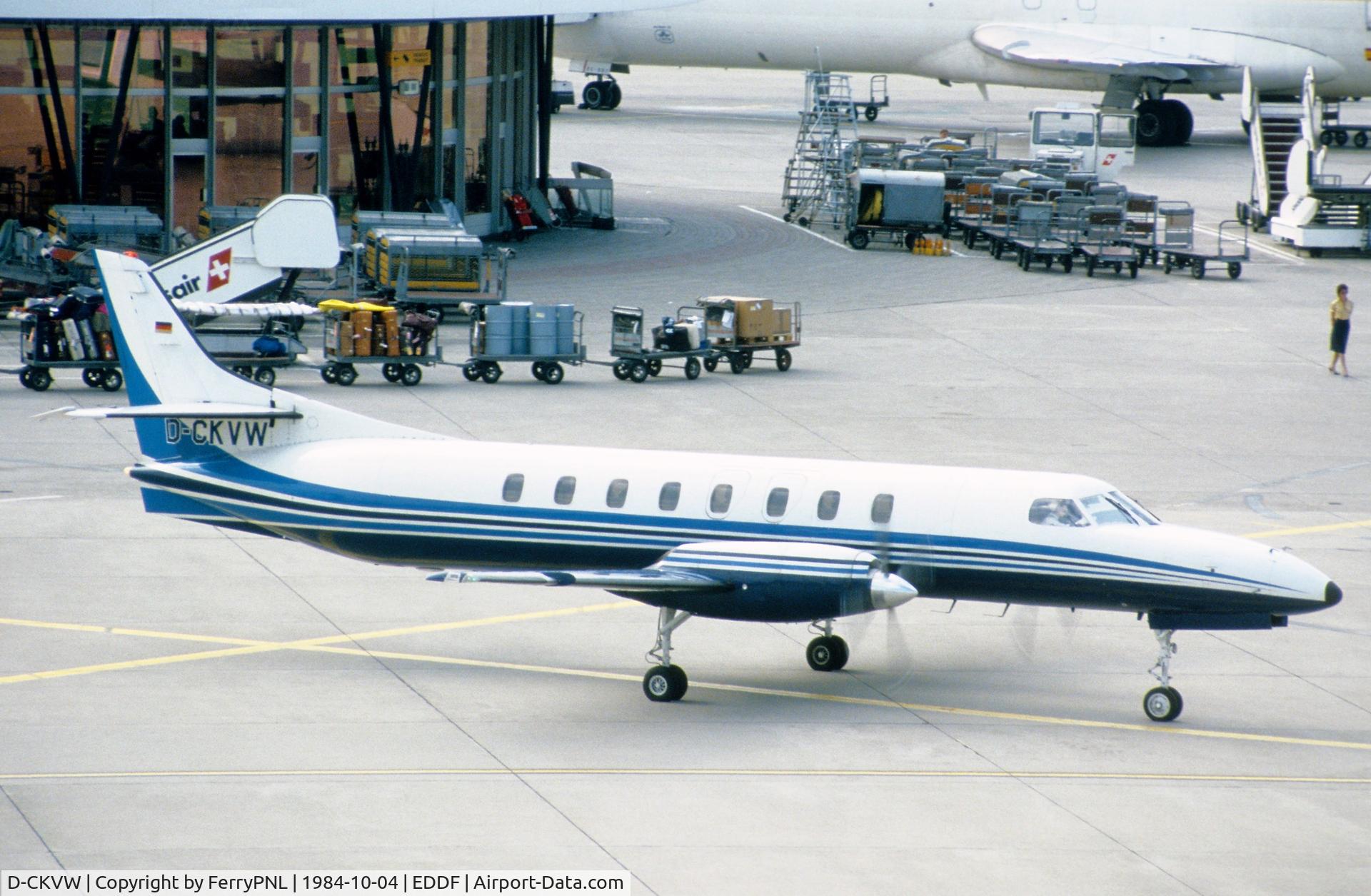 D-CKVW, 1982 Fairchild SA-227AC Metro III C/N AC-543B, Nurnberger Flugdienst SA227AC
