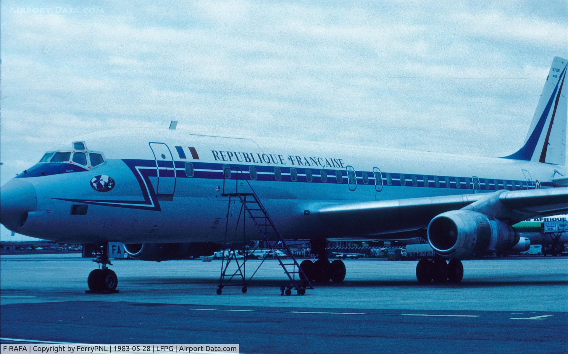 F-RAFA, 1965 Douglas DC-8-55CF C/N 45820, French Air Force DC-8-55CF