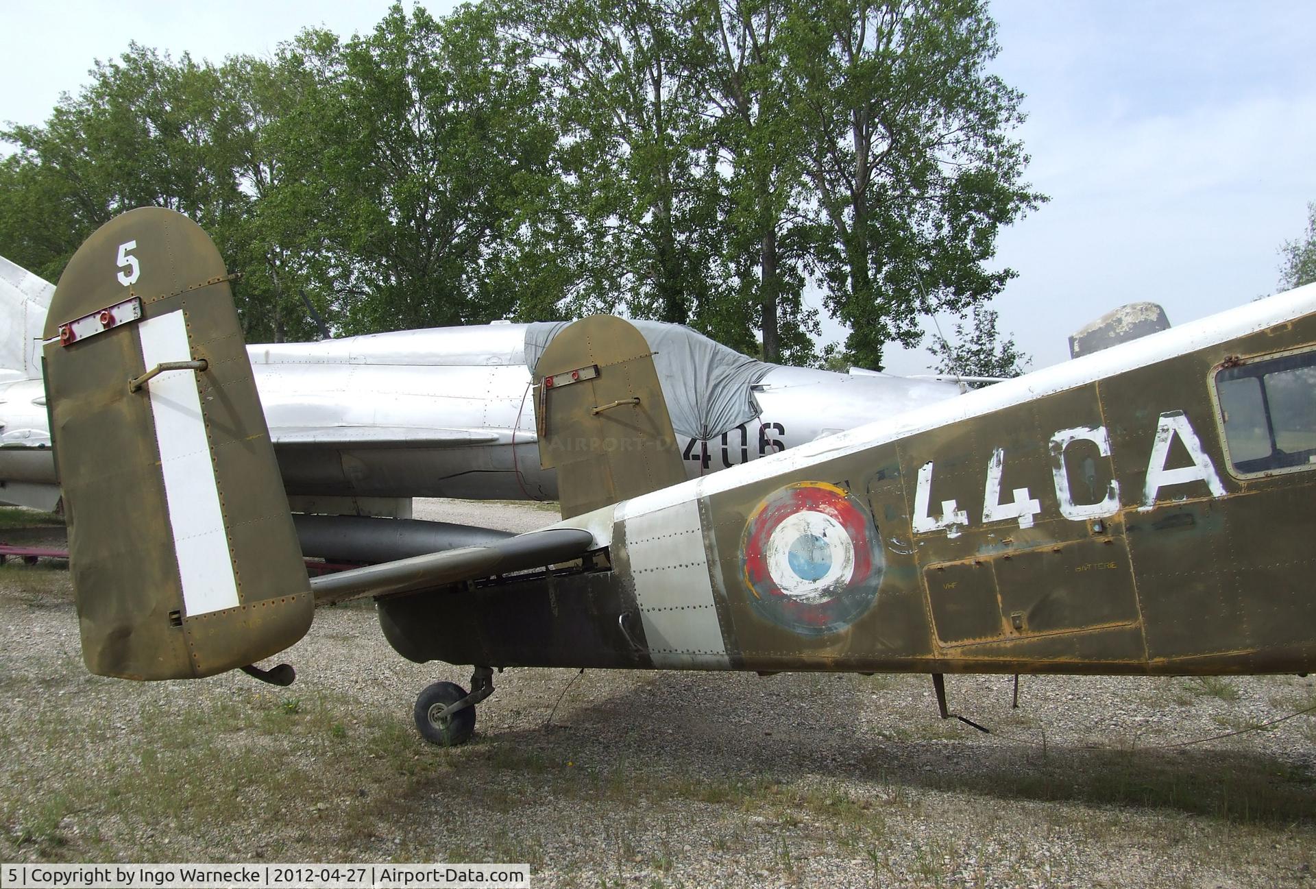 5, Max Holste MH-1521M Broussard C/N 31, Max Holst MH.1521M Broussard at the Musee Aeronautique, Orange