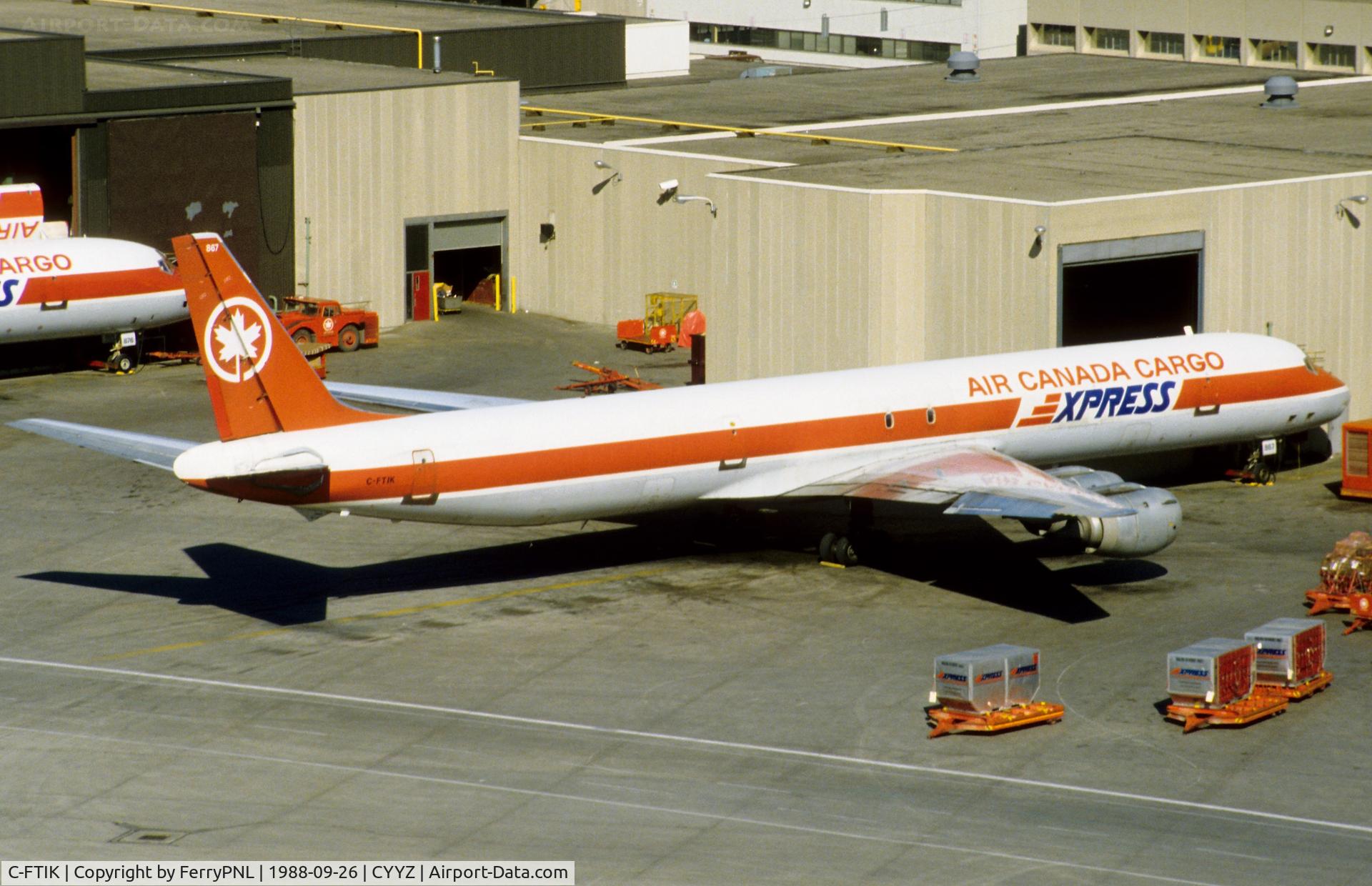 C-FTIK, 1969 Douglas DC-8-73F C/N 46033, Air Canada Cargo DC-8-73F