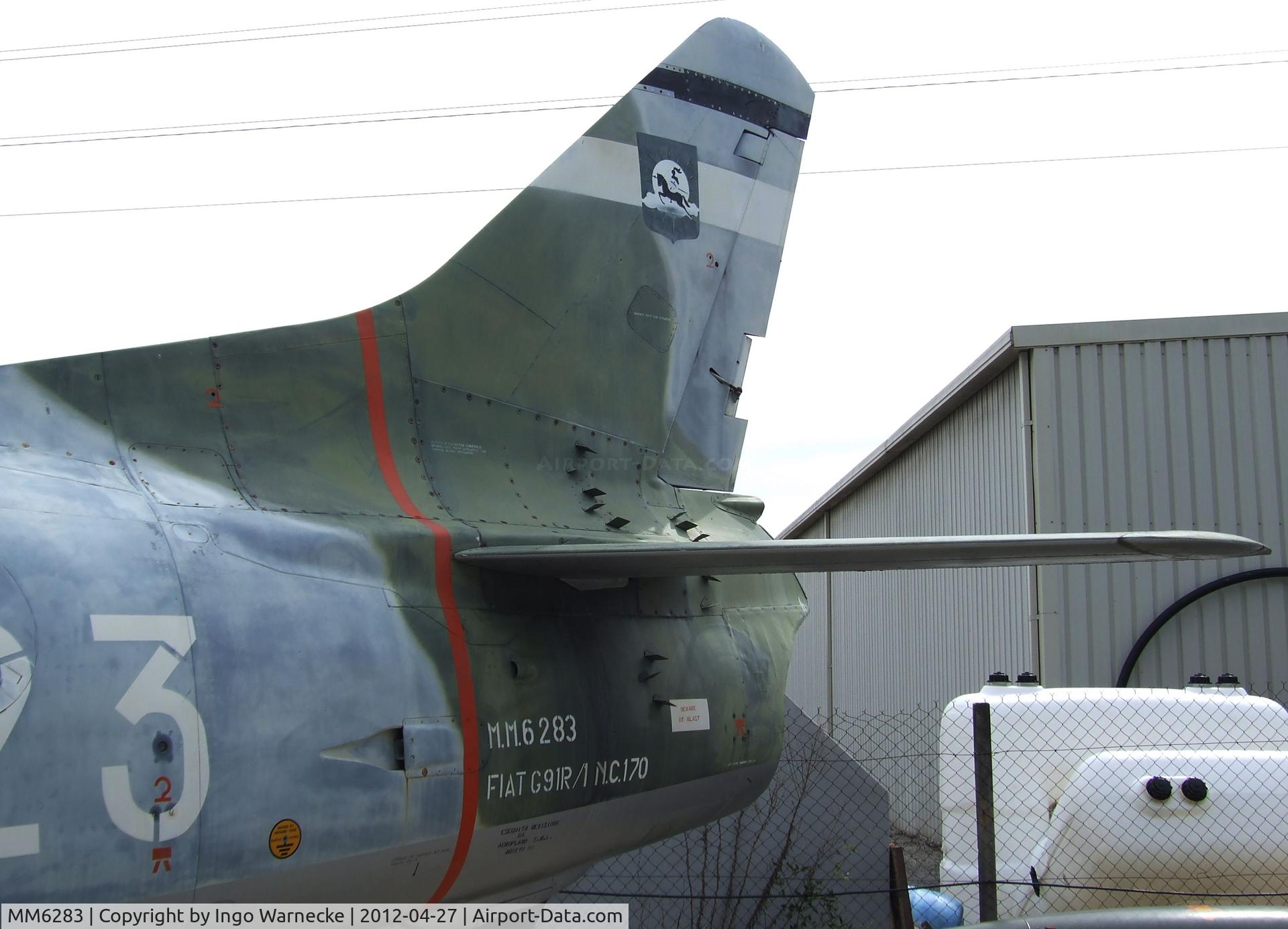 MM6283, Fiat G-91R/1 C/N 49, FIAT G.91R/1 at the Musee Aeronautique, Orange