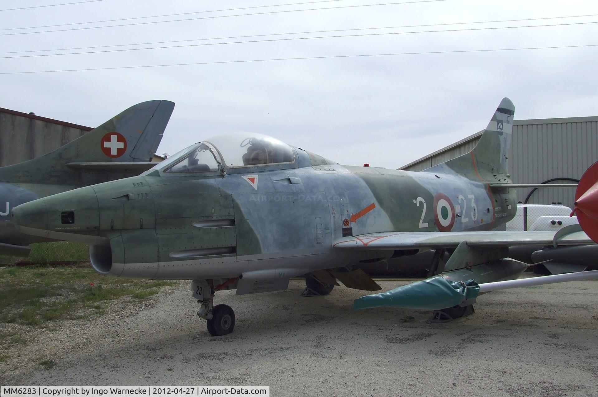 MM6283, Fiat G-91R/1 C/N 49, FIAT G.91R/1 at the Musee Aeronautique, Orange
