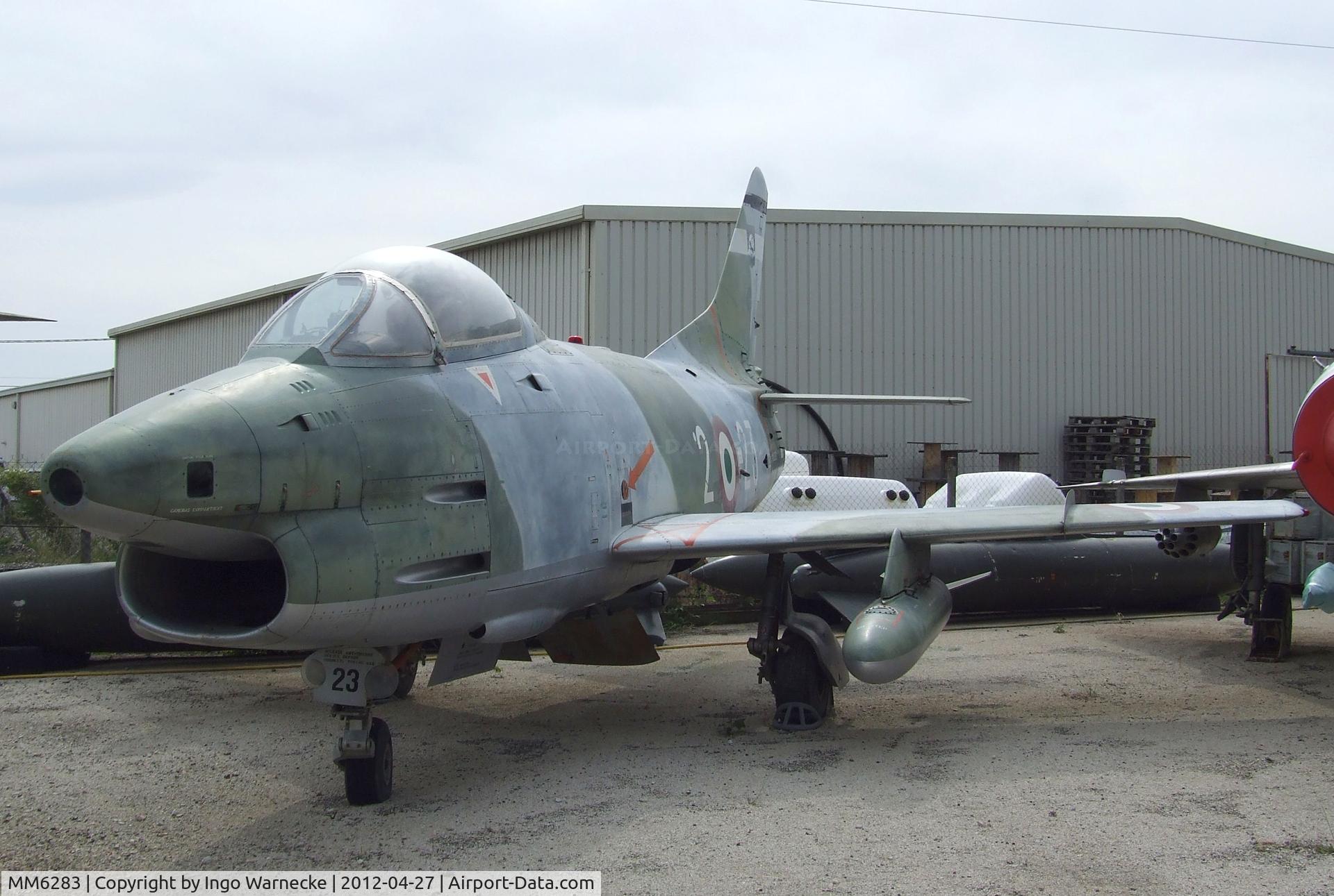 MM6283, Fiat G-91R/1 C/N 49, FIAT G.91R/1 at the Musee Aeronautique, Orange