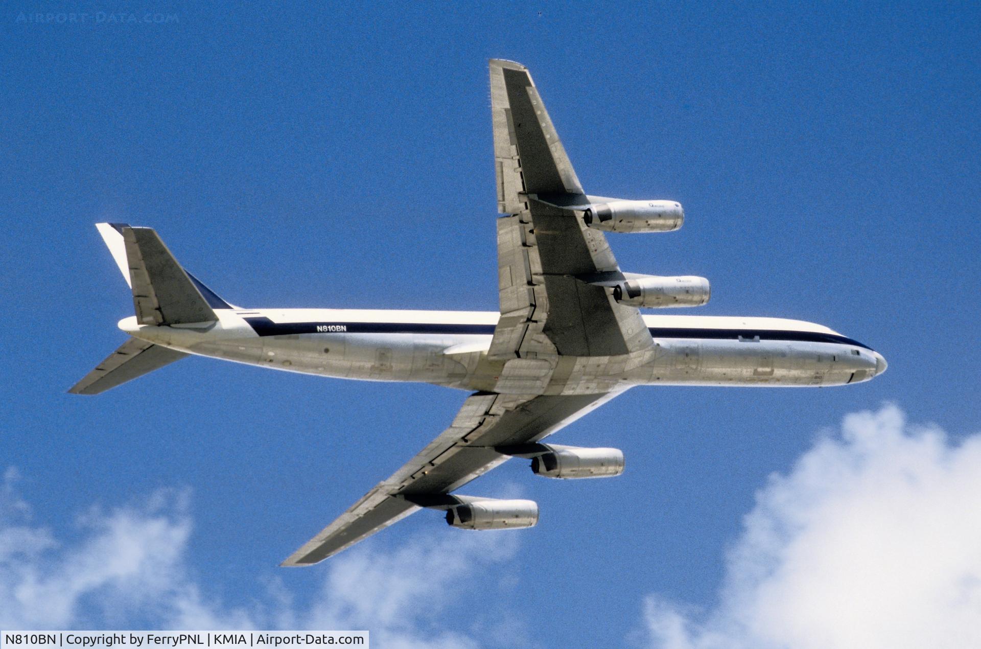 N810BN, 1967 Douglas DC-8-62 C/N 45905, Arrow Air DC-8-62 taking-off