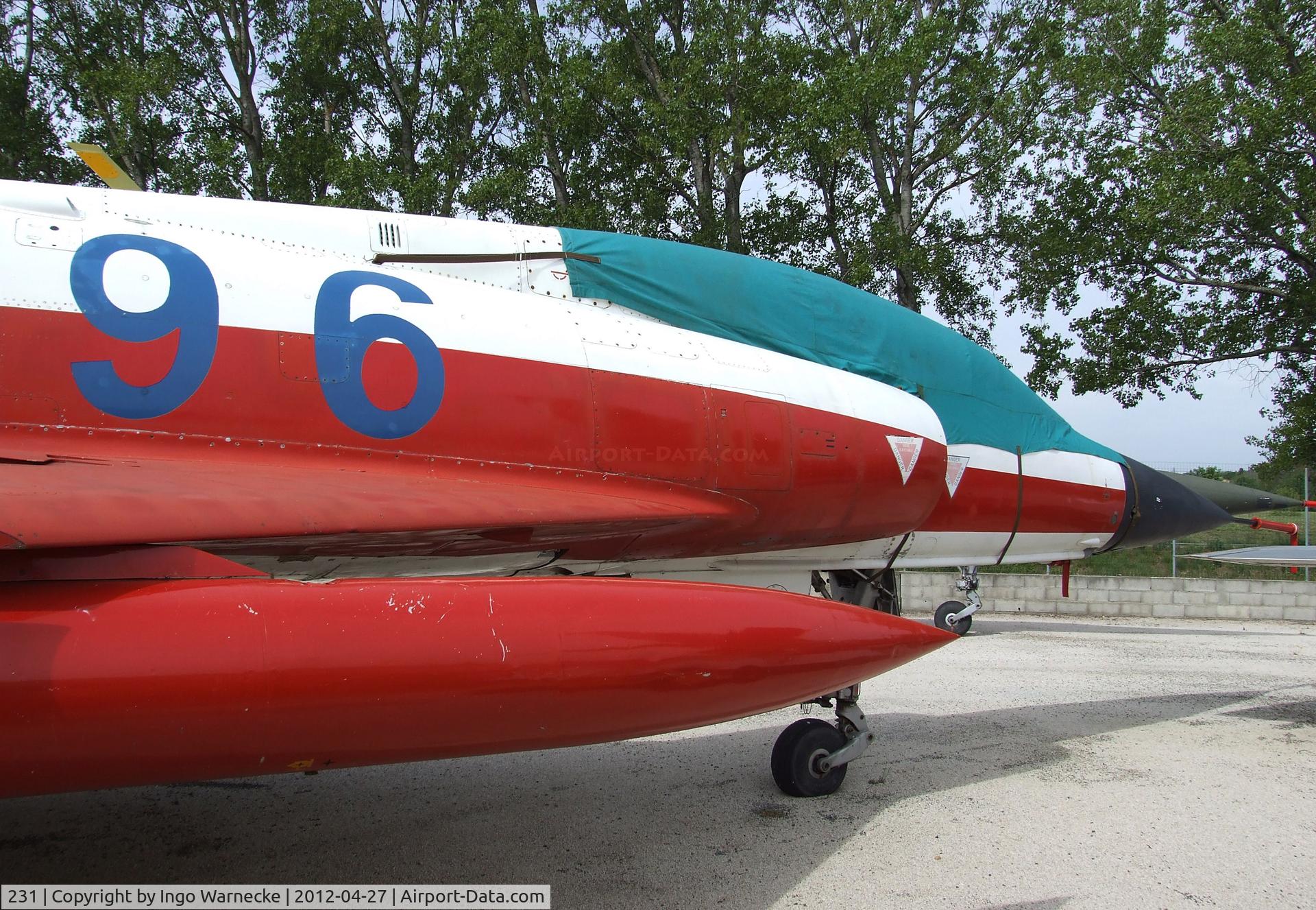 231, Dassault Mirage IIIB C/N 231, Dassault Mirage III B at the Musee Aeronautique, Orange