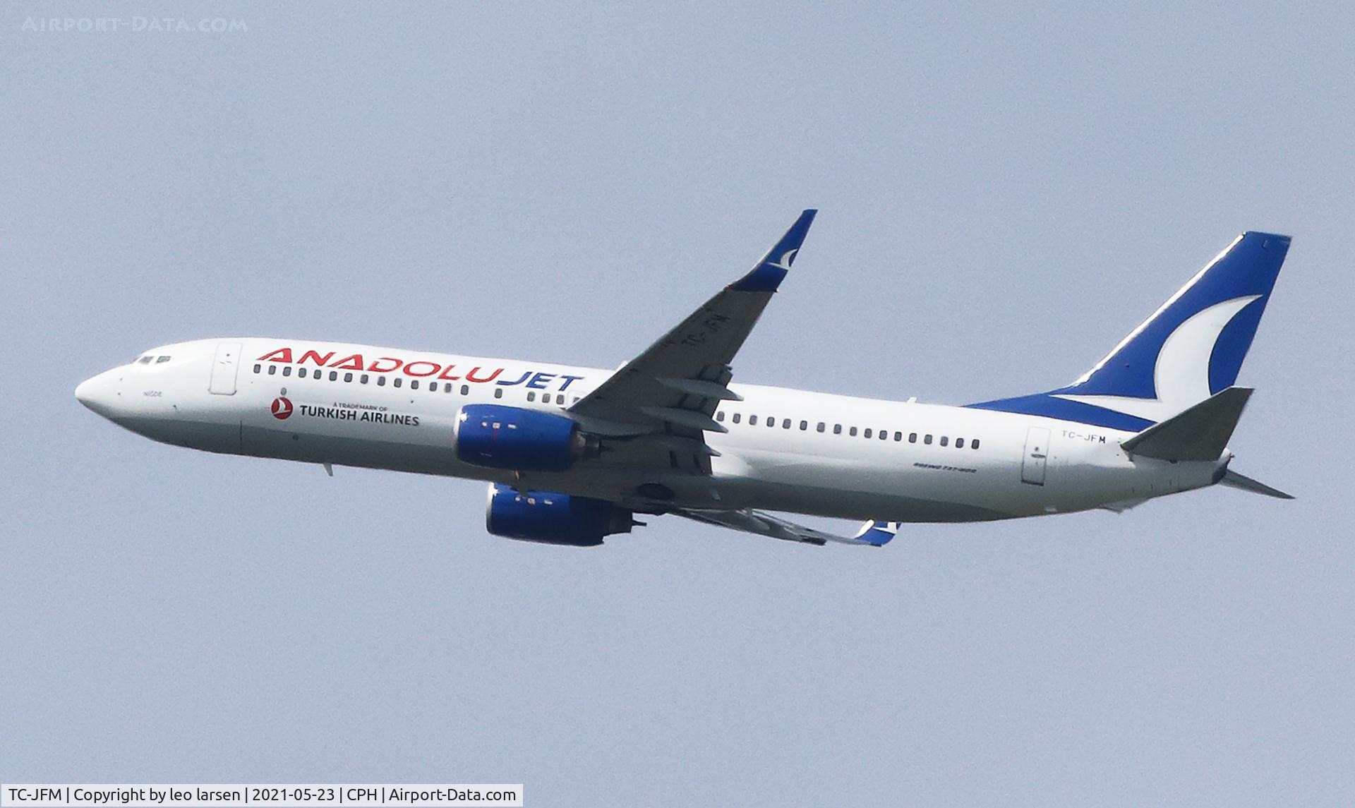 TC-JFM, 1999 Boeing 737-8F2 C/N 29775, Copenhagen 24.5.2021