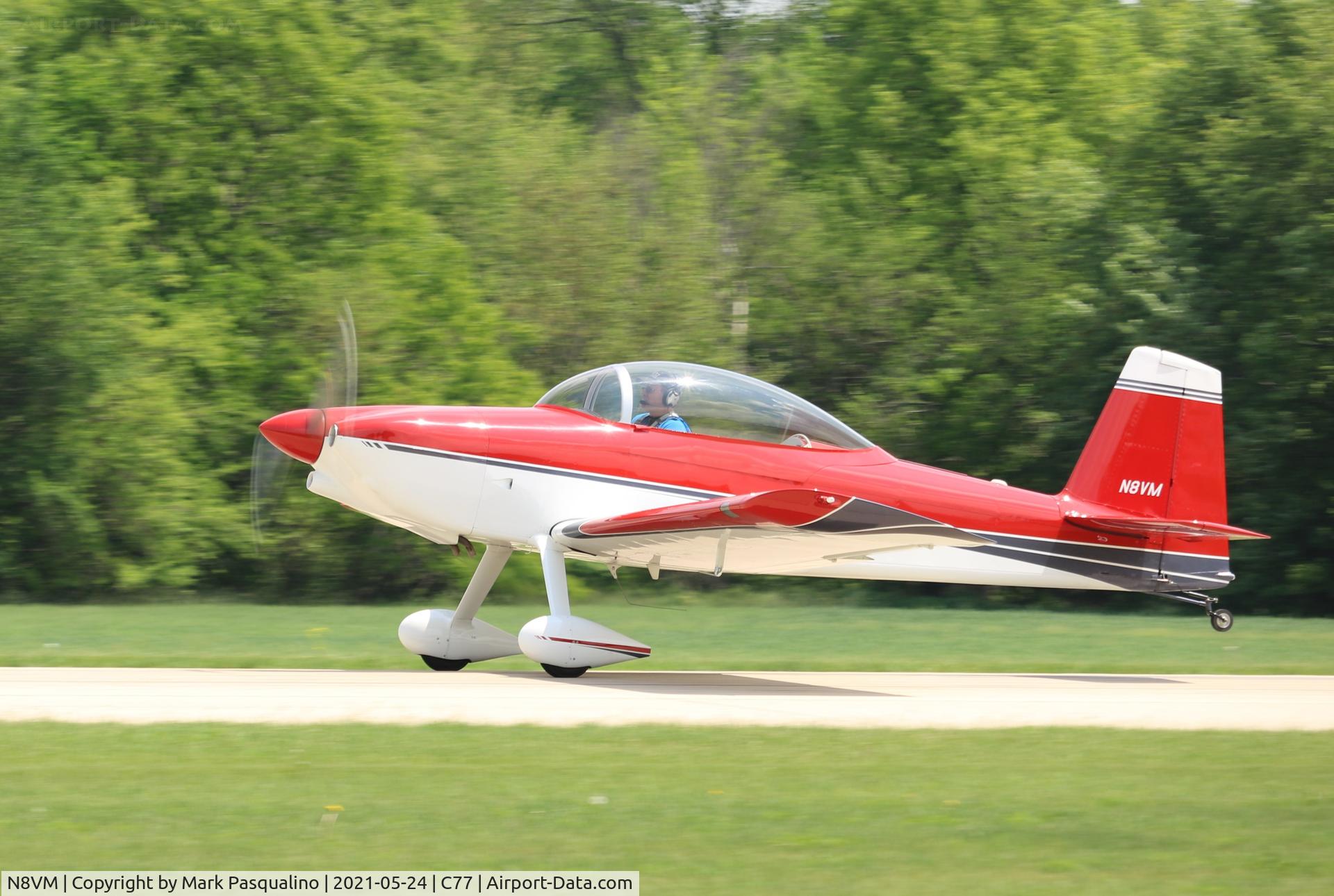 N8VM, 2001 Vans RV-8 C/N 80051, Vans RV-8