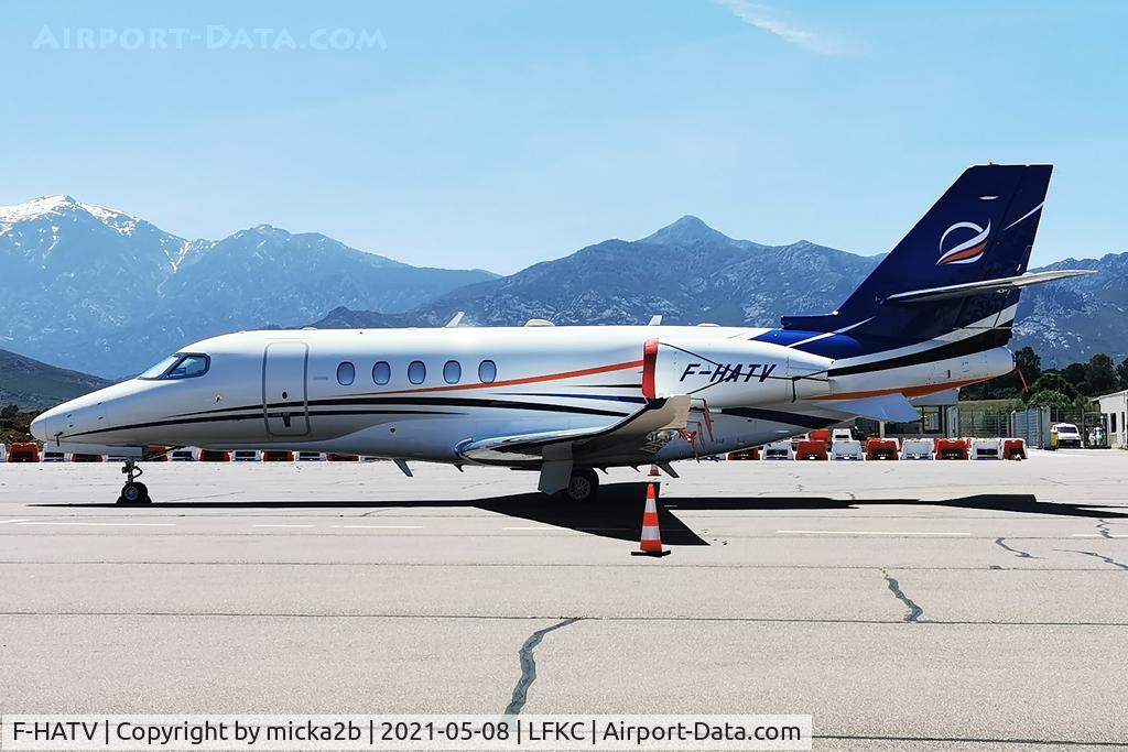 F-HATV, 2018 Cessna 680A Citation Latitude C/N 680A-0152, Parked